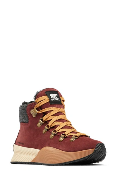 Shop Sorel Out N' About Iii Conquest Waterproof Boot In Spice/ Black