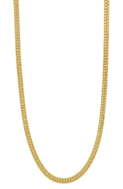 Shop Bony Levy Cuban Chain Necklace In 14k Yellow Gold