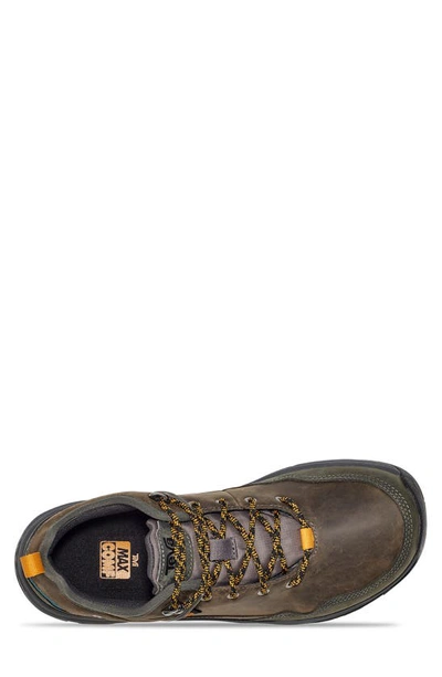 Shop Teva Riva Rp Waterproof Hiking Sneaker In Charcoal/ Blue