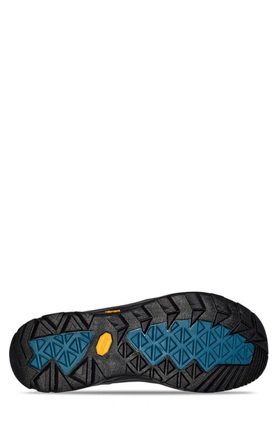 Shop Teva Riva Rp Waterproof Hiking Sneaker In Charcoal/ Blue