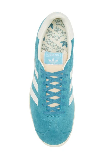 Adidas Originals Gazelle Sneaker In Arctic/ Off White/ Cream