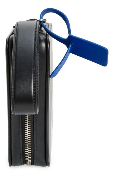 Shop Off-white Zip Tie Leather Tech Case In Black
