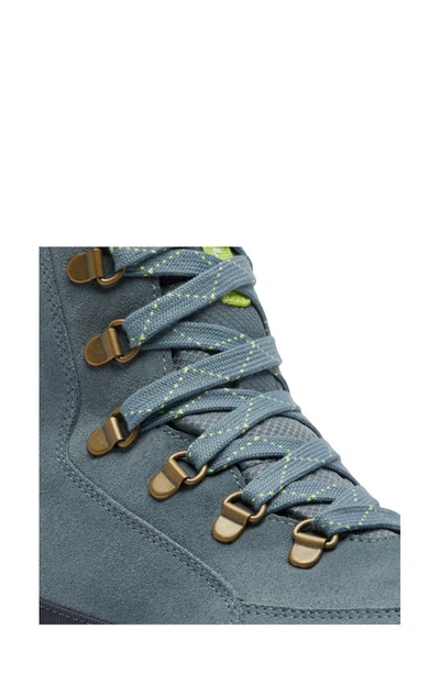 Shop Sorel Kinetic Impact Conquest Waterproof Sneaker Bootie In Mercury/ India Ink