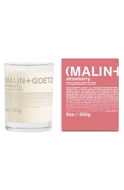 Shop Malin + Goetz Strawberry Scented Candle, 9 oz