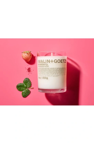 Shop Malin + Goetz Strawberry Scented Candle, 9 oz