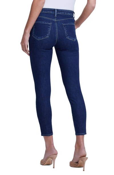 Shop L Agence Margot High Waist Crop Skinny Jeans In 4am