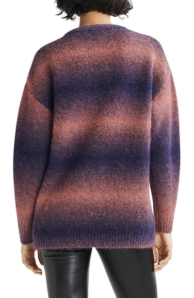 Rag & Bone Holly Wool-blend Cardigan In Navymult