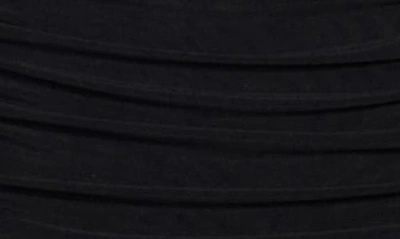 Shop City Chic Three-quarter Sleeve Bustier Minidress In Black