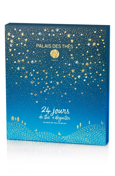 Shop Palais Des Thes 24 Days Of Tea Advent Calendar In Blue