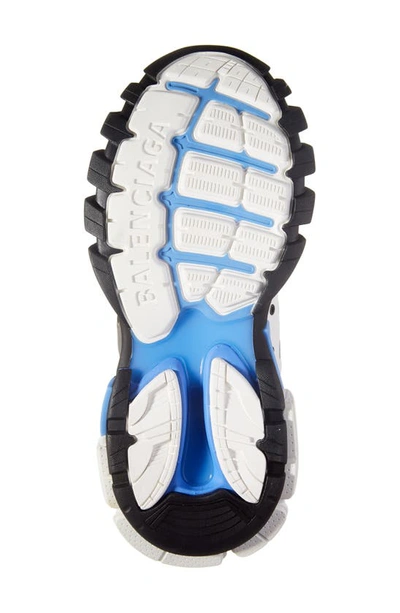 Shop Balenciaga Track Sneaker In White/ Blue/ Grey
