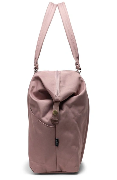 Shop Herschel Supply Co Strand Duffle Bag In Ash Rose