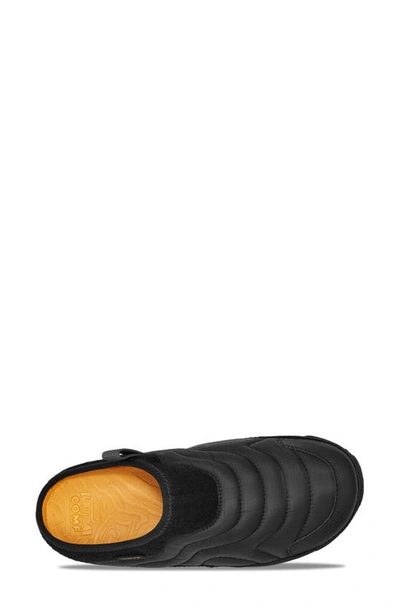 Teva Reember Terrain Slip-ons In Black