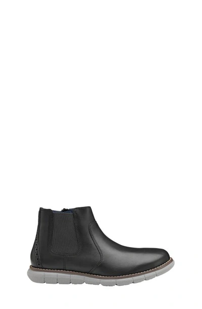 Johnston & Murphy Holden Chelsea Boot In Black Full Grain