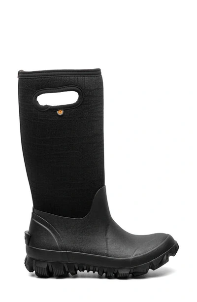 Bogs Whiteout Waterproof Boot In Black