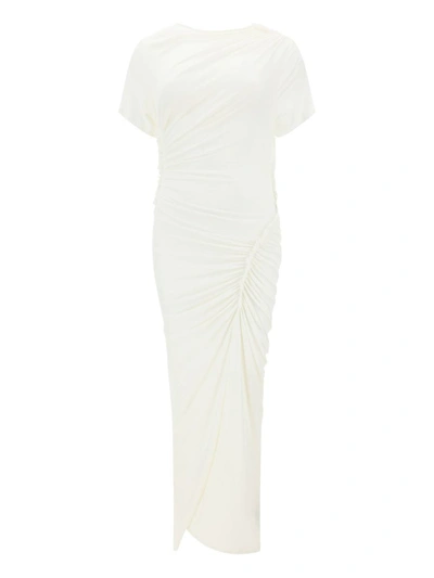 Shop Atlein Dresses In White