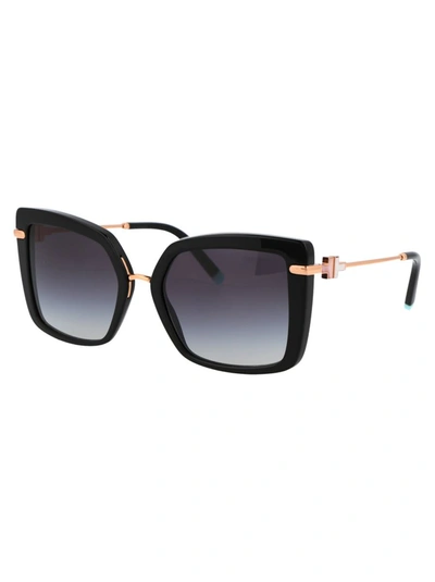 Shop Tiffany & Co Sunglasses In 80013c Black