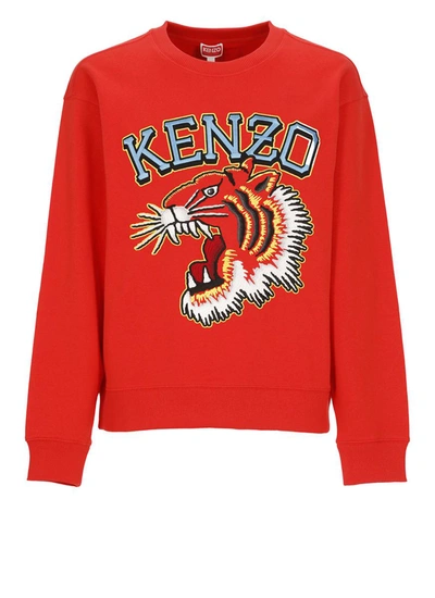Shop Kenzo Sweaters Red