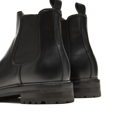 Shop La Canadienne Lev Mens Leather Boot In Black