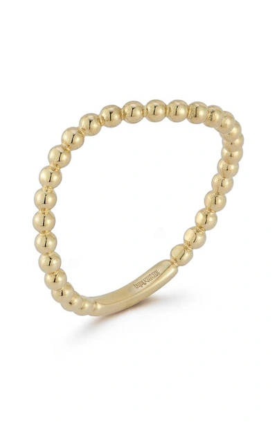 Shop Ember Fine Jewelry 14k Yellow Gold Ball Wave Ring