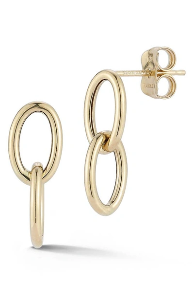 Ember Fine Jewelry Link Drop Earrings In Gold