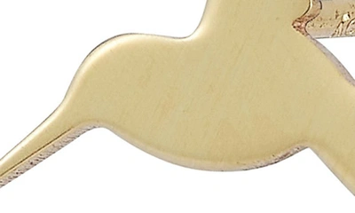 Ember Fine Jewelry Hummingbird Stud Earrings In Gold