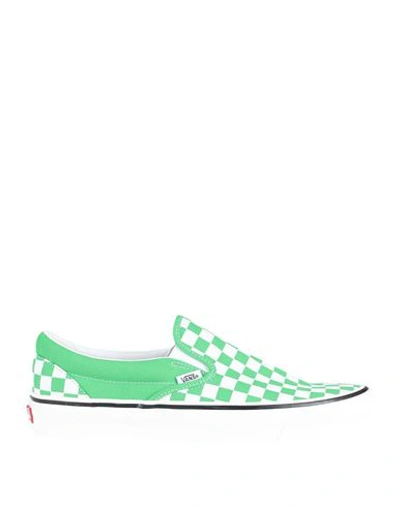 Shop Vans Ua Classic Slip-on 98 Dx Man Sneakers Green Size 9 Textile Fibers