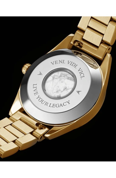 Vincero The Harper Bracelet Watch, 29mm In Gold/green