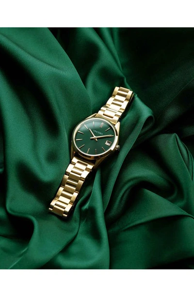 Vincero The Harper Bracelet Watch, 29mm In Gold/green