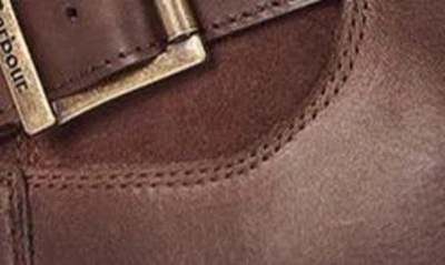 Barbour Millie Buckle Boot In Choco