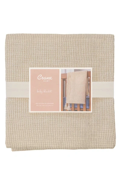 Shop Crane Air Luxe Cotton Baby Blanket In Hazelwood