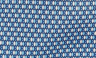 Shop Zegna Ties Quadri Colorati Beetle Silk Tie In Blue
