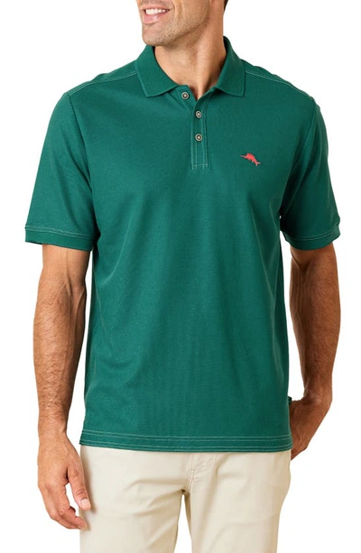 Shop Tommy Bahama Emfielder 2.0 Polo In Deep Sea Teal