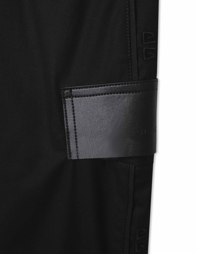 Givenchy Logo-patch Track Pants In Nero