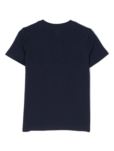 Shop Ralph Lauren Navy Blue Polo Bear Short Sleeve T-shirt