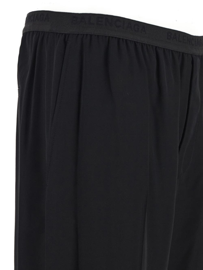 Shop Balenciaga Loose Trouser In Black