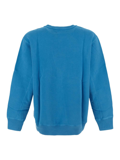 Shop Autry Crewneck Sweatshirt In Blue