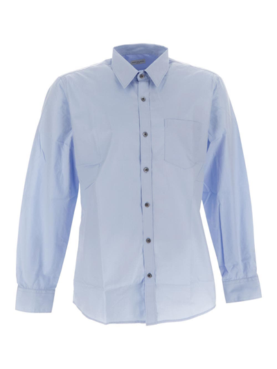 Shop Dries Van Noten Corbino Shirt In Blue