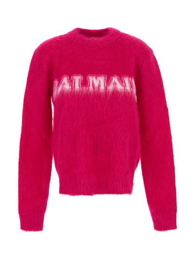 Balmain Sweaters In Pink