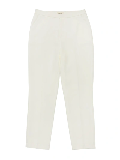 Shop L Agence Sawyer Trouser In Ivory
