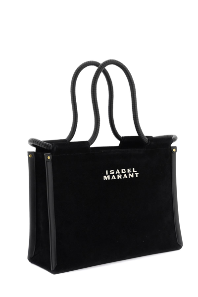 Shop Isabel Marant Suede Toledo Tote Bag Women In Black