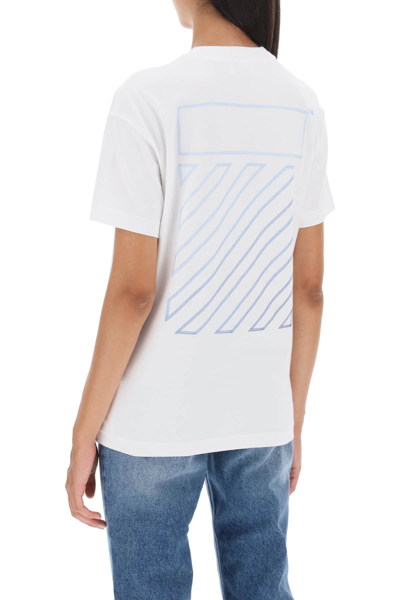 Shop Off-white T-shirt With Back Embroidery Women