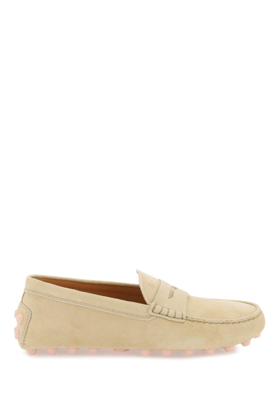 Shop Tod's Bubble Loafers Women In Cream