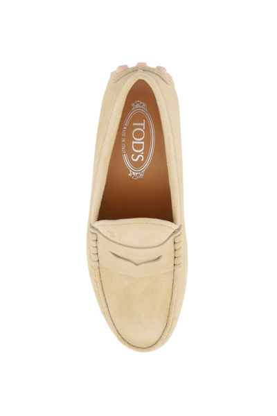 Shop Tod's Bubble Loafers Women In Cream