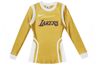 NIKE LOS ANGELES LAKERS AT0688-741 Yellow 