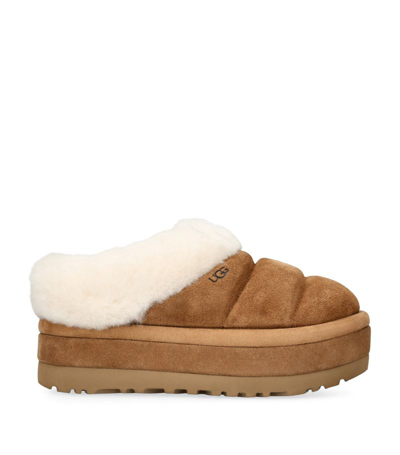 Ugg Tazzlita Platform Slippers In Beige | ModeSens