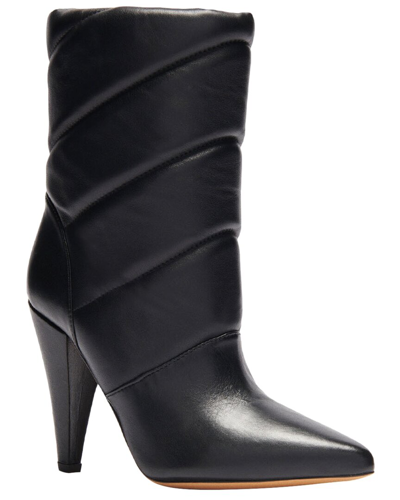 Shop Iro Motta Leather Boot In Black