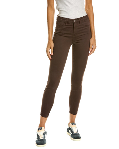 Shop L Agence L'agence Margot High-rise Skinny Jean Cocoa Jean