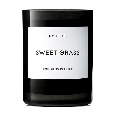 Shop Byredo Sweet Grass Candle 240 G In No_color