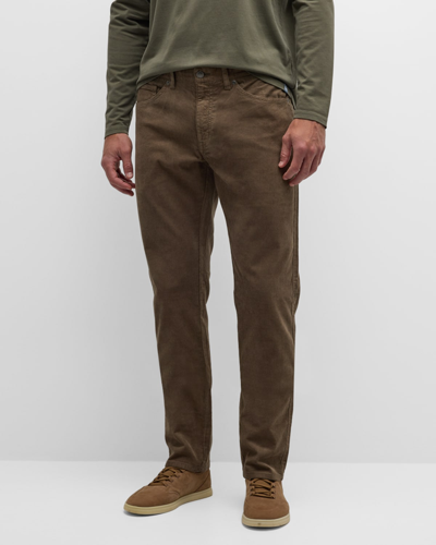 Shop Peter Millar Men's Soft Corduroy 5-pocket Pants In Juniper