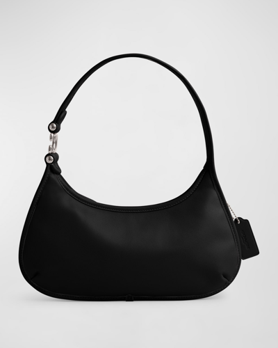 Shop Coach Eve Glovetanned Leather Hobo Bag In Lhblack